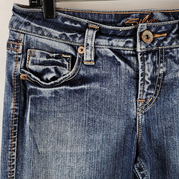 Silver Jeans Lola Bootcut Jeans Womens Size 28x32 Denim Pants - Picture 3 of 10